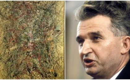 Tablou din colecția lui Nicolae Ceaușescu, găsit în Bulgaria. Mesajul misterios scris pe spatele picturii