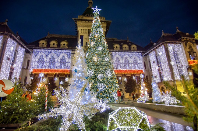 Târgul de Crăciun din Craiova, al doilea cel mai frumos din Europa