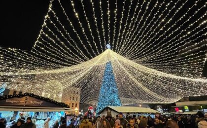 600.000 de vizitatori la Târgul de Crăciun din centrul Timișoarei