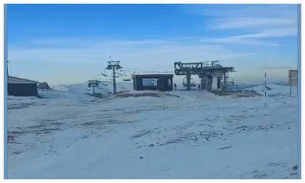 Probleme pe domeniul schiabil Sinaia din cauza gerului extrem. Minus 25 de grade în Bucegi