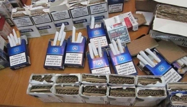 400 de cartușe de țigarete, confiscate la Timișoara