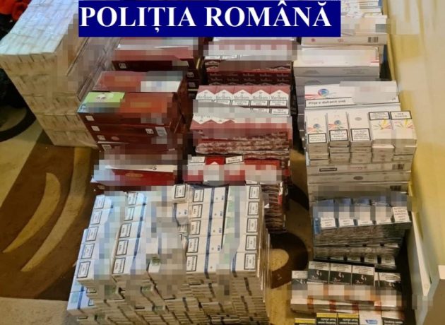 Contrabandiștii de țigări, în vizorul poliției: 13 percheziții domiciliare în județele Timiș, Arad și Bihor