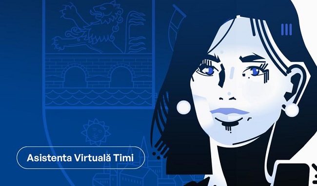 Timi, asistenta virtuală a Primăriei Timișoara, are un avatar cu trăsături umane