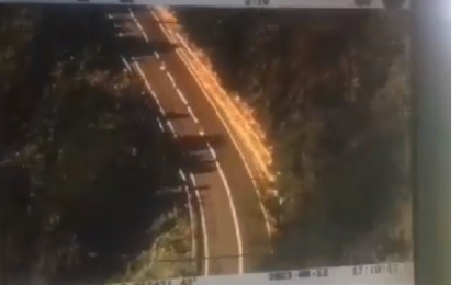 Traficul de pe DN6, supravegheat și cu elicopterul (video)