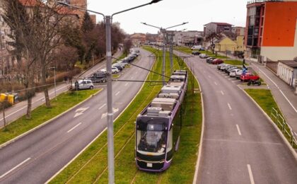 S-a reluat circulația tramvaielor pe bulevardul Cetății