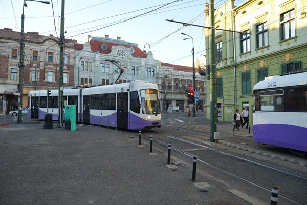 Timișoara: tramvaiele de pe liniile 4, 5 și 7 circulă deviat din cauza unei defecțiuni tehnice la linia de contact