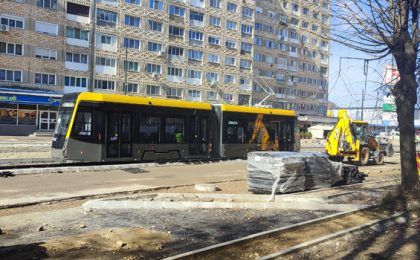 Tramvaiele turcești, primele probe la Reșița