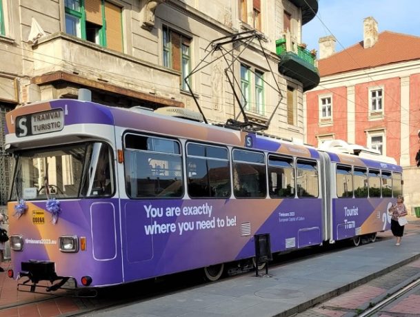 Tramvaiul Turistic revine, duminică, pe traseu
