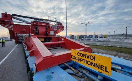 Cel de-al cincilea transport agabaritic spre Mintia, de aproape 670 de tone, va traversa judeţul Timiş. Traseul complet
