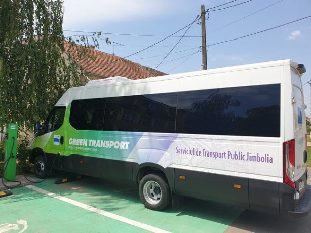 Transport public electric gratuit într-un oraş din Timiş, din fonduri europene