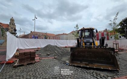 Încep lucrările la Traseul Revoluției din Timișoara