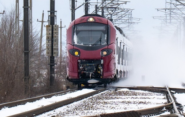 Circulația trenurilor este afectată de condițiile meteo