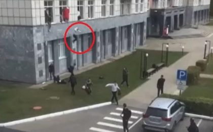 Video! 8 morți și 6 răniți după un atac armat într-o universitate din Rusia. Studenți filmați cum sar pe ferestre, ca să scape din calea gloanțelor