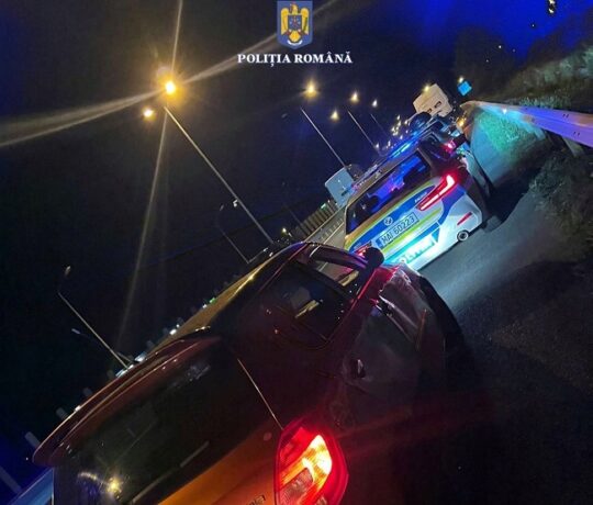 Șofer din Constanța, urmărit în Ungaria, prins în România, dincolo de Vama Nădlac