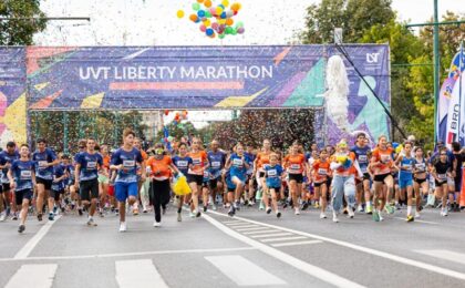 Record de participanți la UVT Liberty Marathon 2025: 4.400 de alergători din 30 de țări