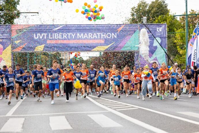 Record de participanți la UVT Liberty Marathon 2025: 4.400 de alergători din 30 de țări