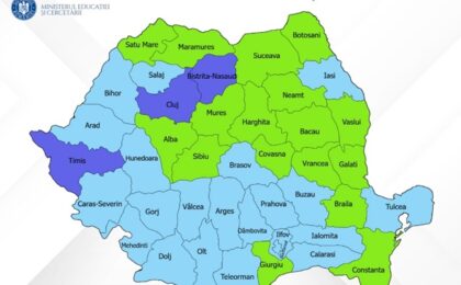 Elevii din Timiș, Cluj, și Bistrița-Năsăud sunt de luni în vacanță
