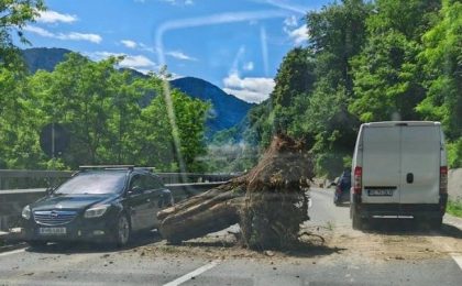 Rutele ocolitoare ale Văii Oltului (DN7) în perioada defrișării versantului!