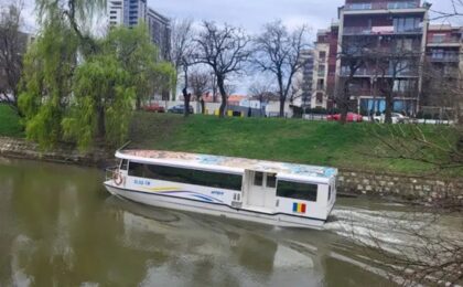 Vaporașe suspendate și tramvaie deviate în weekend la Timișoara