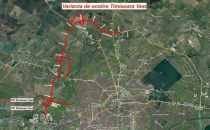 APM Timiș a emis acordul de mediu pentru proiectul ”Varianta de ocolire Timișoara Vest”