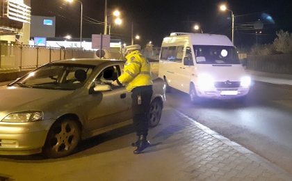 Sancțiuni aplicate de polițiștii locali pentru turarea motoarelor pe timp de noapte, în acest weekend, în centrul Timișoarei