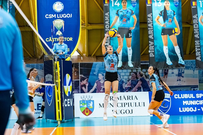 Volei feminin - CEV Challenge Cup. CSM Lugoj și-a aflat adversara din 16-imi