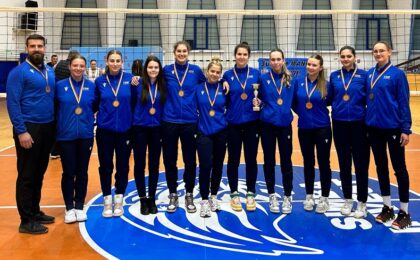 Studentele de la UVT au cucerit medaliile de bronz la Campionatul Național Universitar de Volei