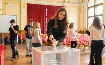 Proiectele votate de elevii timișoreni în cadrul programului de bugetare participativă pentru licee