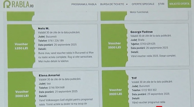 Schema prin care escrocii "accelerează" fraudele cu vouchere RABLA. Cum pot fi evitate capcanele 1 Schema prin care escrocii "accelerează" fraudele cu vouchere RABLA. Cum pot fi evitate capcanele