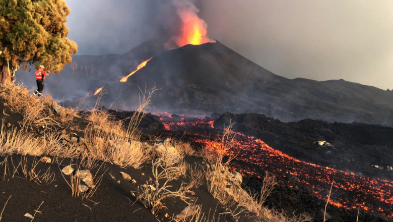 Erupția vulcanului din La Palma continuă