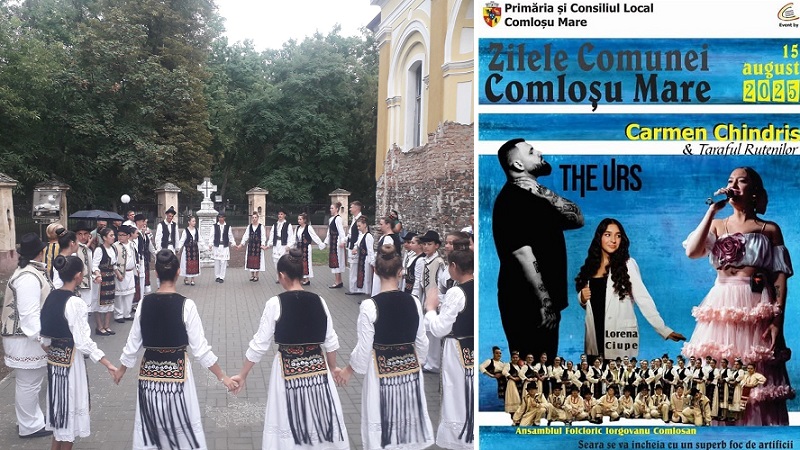 Sărbătoare la Comloşu Mare